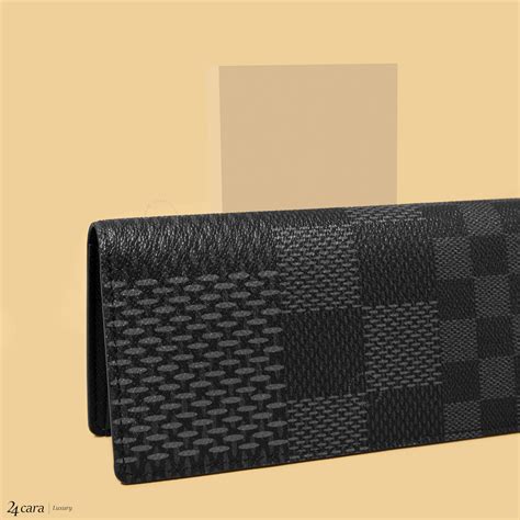 louis vuitton brazza wallet monogram|louis vuitton damier graphite wallet.